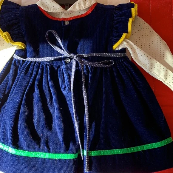 Vintage Corduroy Baby Girl’s Dress - Picture 13 of 13